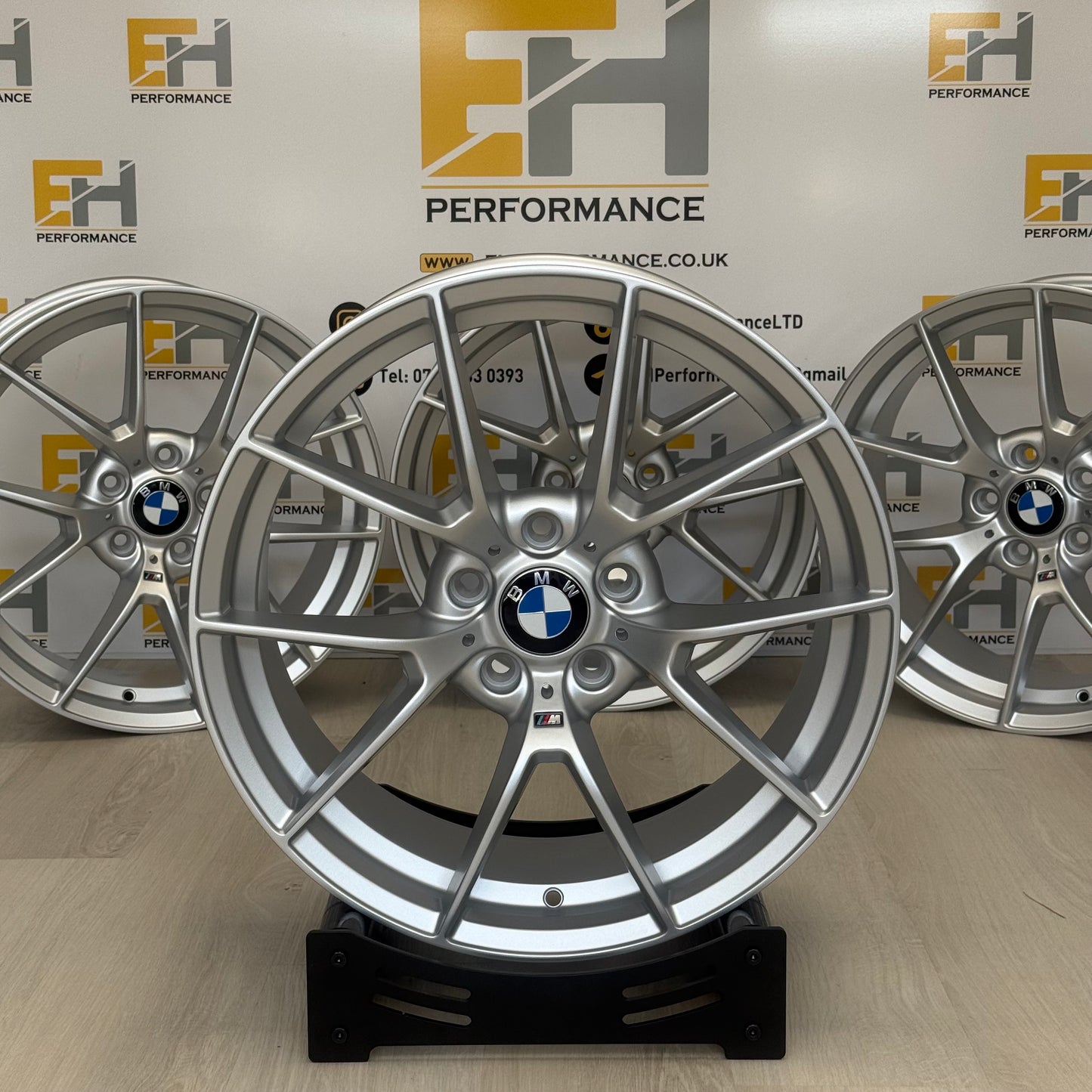 BMW 763M CS Style Alloy Wheels – Satin Silver – 18" & 19" – 5x120