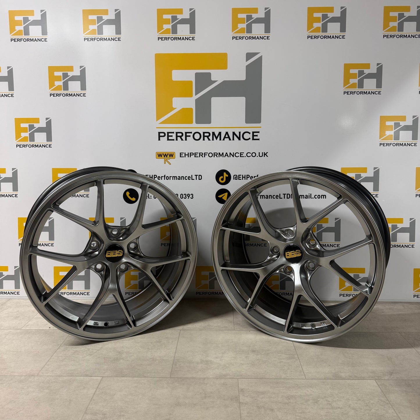 BBS CI-R Style Alloy Wheels – Hyper Black – 18” & 19” – 5x112 & 5x120 – Performance Alloy Set