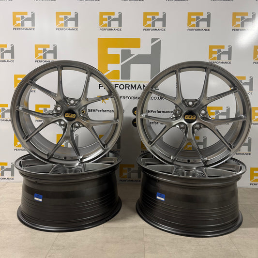 BBS CI-R Style Alloy Wheels – Hyper Black – 18” & 19” – 5x112 & 5x120 – Performance Alloy Set