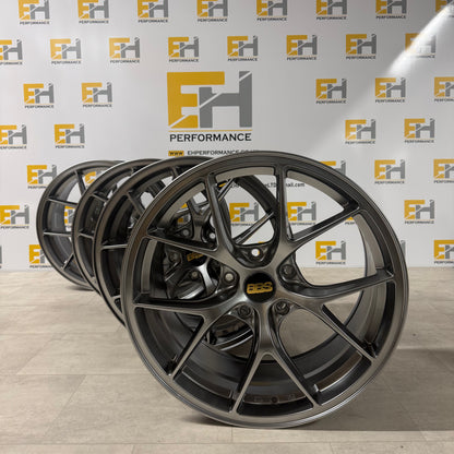 BBS CI-R Style Alloy Wheels – Hyper Black – 18” & 19” – 5x112 & 5x120 – Performance Alloy Set