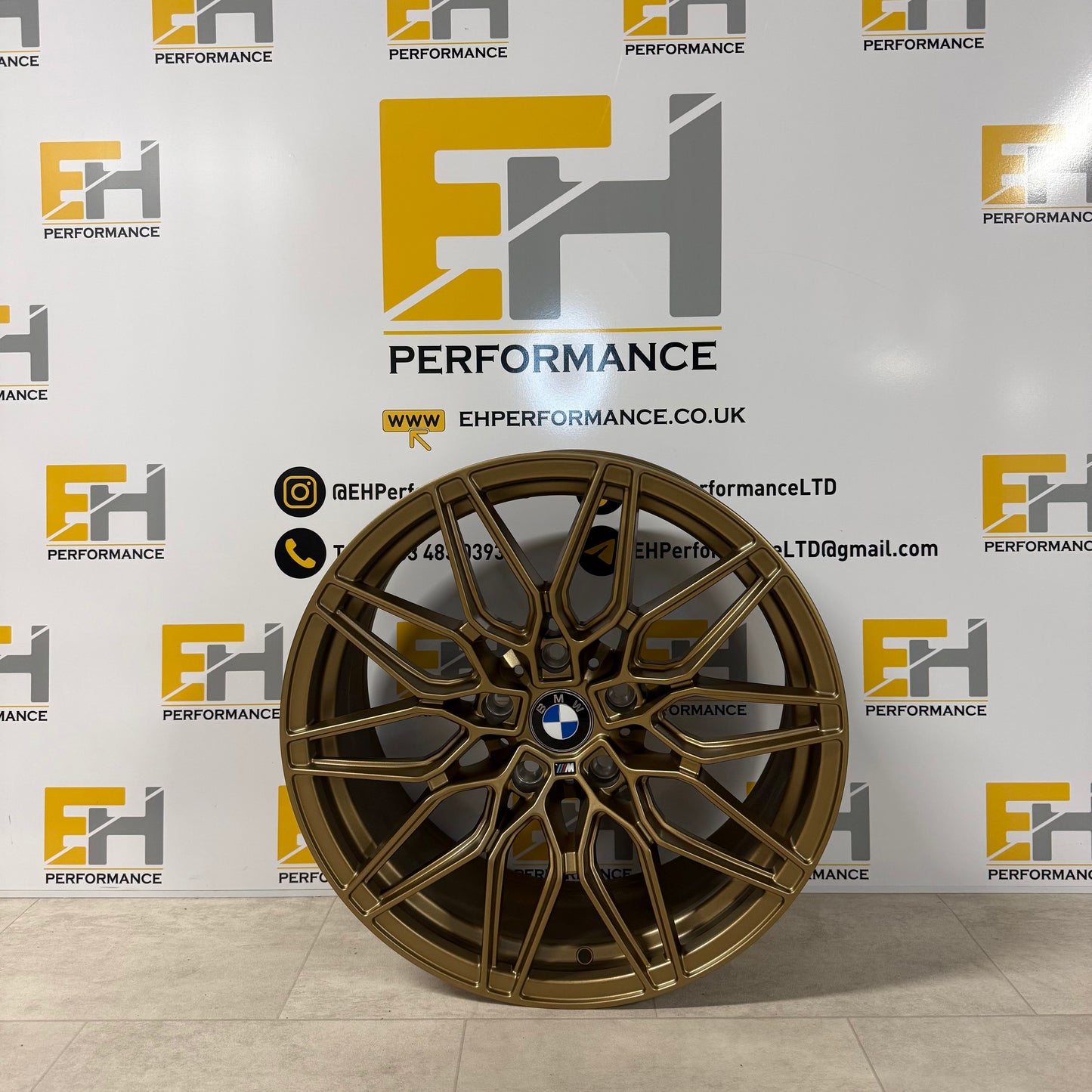 BMW 18” Flow Formed Custom Style Alloy Wheels | Matte Bronze | 5x120 (Aftermarket)