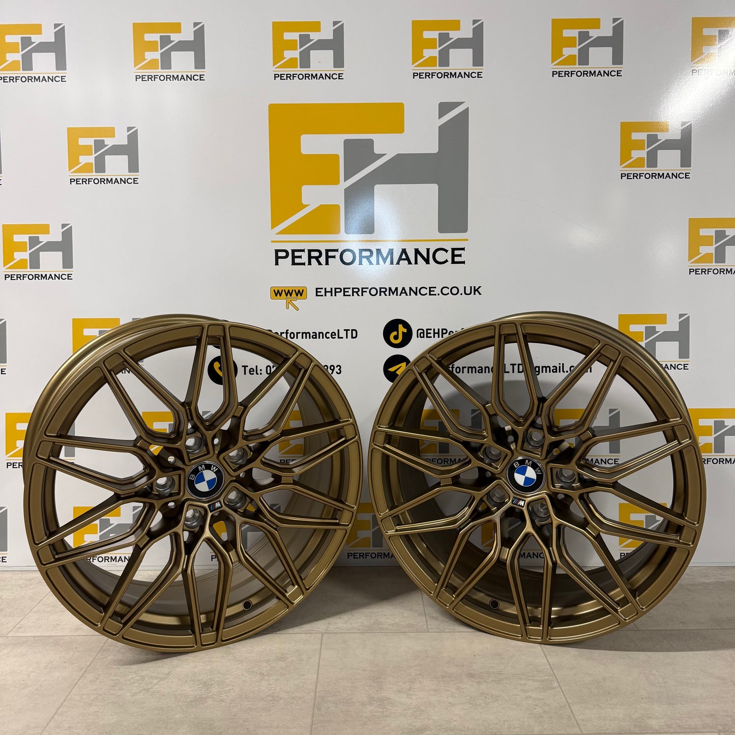 BMW 18” Flow Formed Custom Style Alloy Wheels | Matte Bronze | 5x120 (Aftermarket)