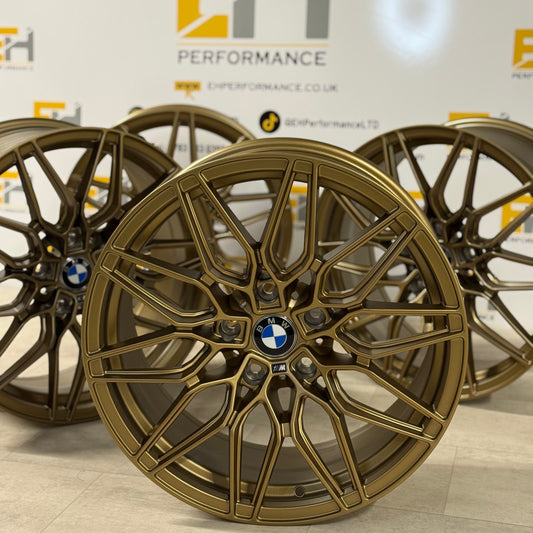 BMW 18” Flow Formed Custom Style Alloy Wheels | Matte Bronze | 5x120 (Aftermarket)