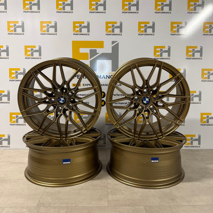 BMW 18” Flow Formed Custom Style Alloy Wheels | Matte Bronze | 5x120 (Aftermarket)