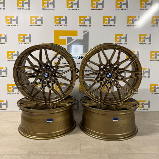 BMW 18” Flow Formed Custom Style Alloy Wheels | Matte Bronze | 5x120 (Aftermarket)
