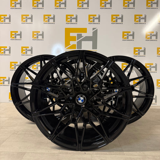 826M Style Alloy Wheels – Gloss Black – Fits BMW 3 & 4 Series (F&G-Series) – 5x112 & 5x120 – 19”