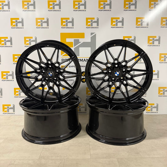 826M Style Alloy Wheels – Gloss Black – Fits BMW 3 & 4 Series (F&G-Series) – 5x112 & 5x120 – 19”