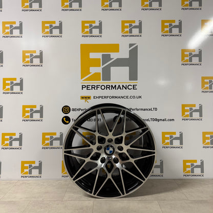 666M Competition Style Alloy Wheels – Diamond Cut – Fits BMW M3, M4 & 5x120 Models – 18”