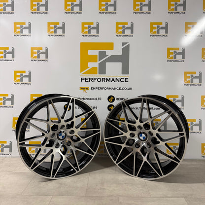 666M Competition Style Alloy Wheels – Diamond Cut – Fits BMW M3, M4 & 5x120 Models – 18”