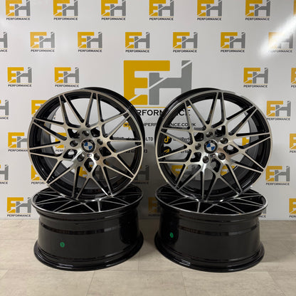 666M Competition Style Alloy Wheels – Diamond Cut – Fits BMW M3, M4 & 5x120 Models – 18”