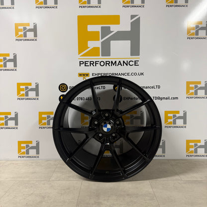 763M CS Style Alloy Wheels – Satin Black – Fits BMW 5x120 Models – 18” & 19”