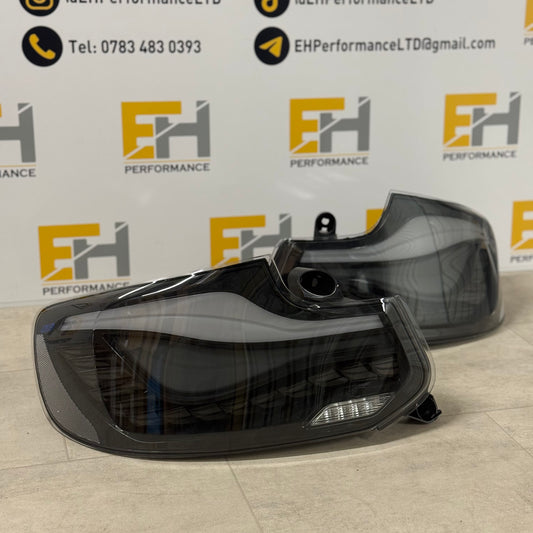 BMW F22 / F23 GTS Style LED Tail Lights | Clear Lens | Plug & Play | Dynamic Indicators