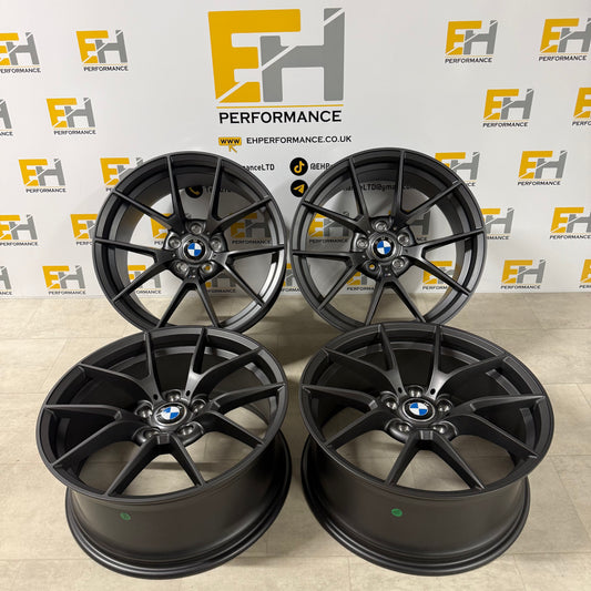 BMW 763M CS Style Alloy Wheels | Satin Dark Gunmetal | 18” / 19” | 5x120 (Aftermarket)